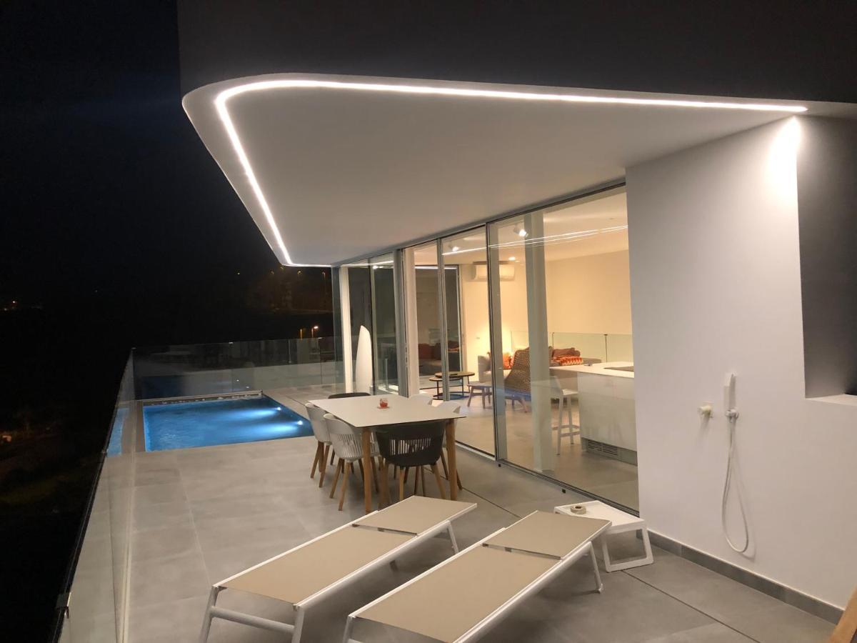 Rocavista - Villa With Heated Rooftop Pool And Amazing Ocean View Адехе Екстериор снимка